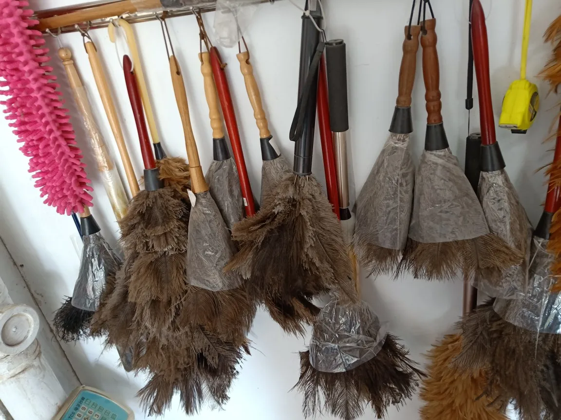 Reusable Natural Premium Quality Genuine Ostrich Feather Duster With