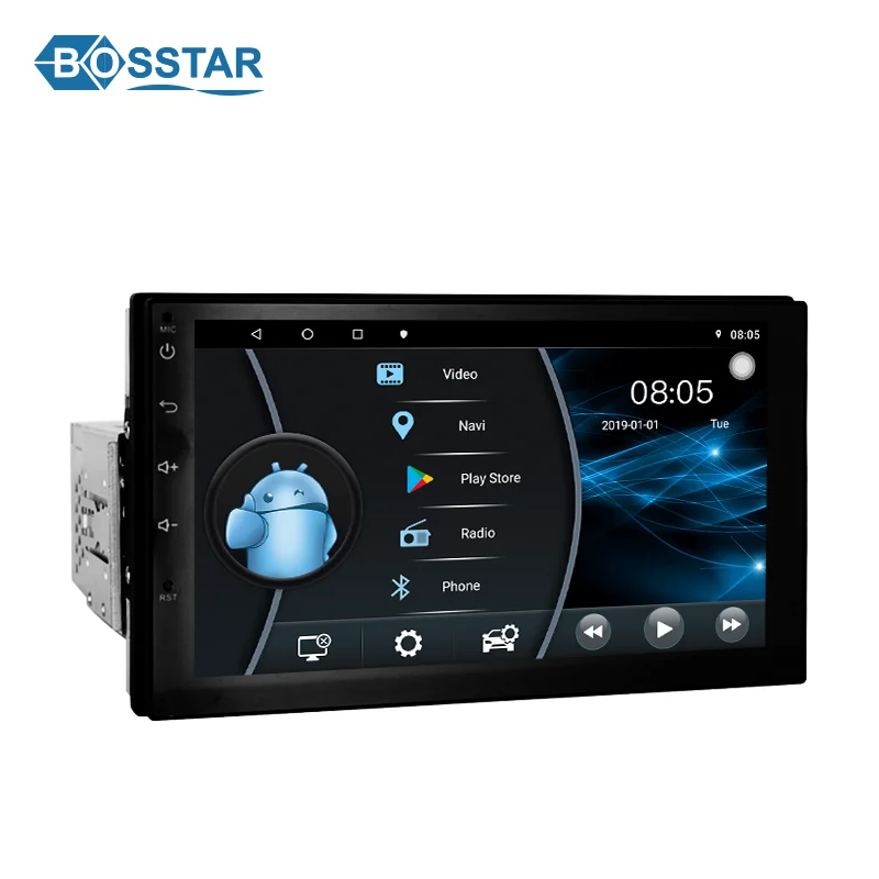 

Free Shipping for USA Area 7 inch Universal 1 Din Android Radio Car Dvd Player Wifi BT GPS Navigation FM Car Video