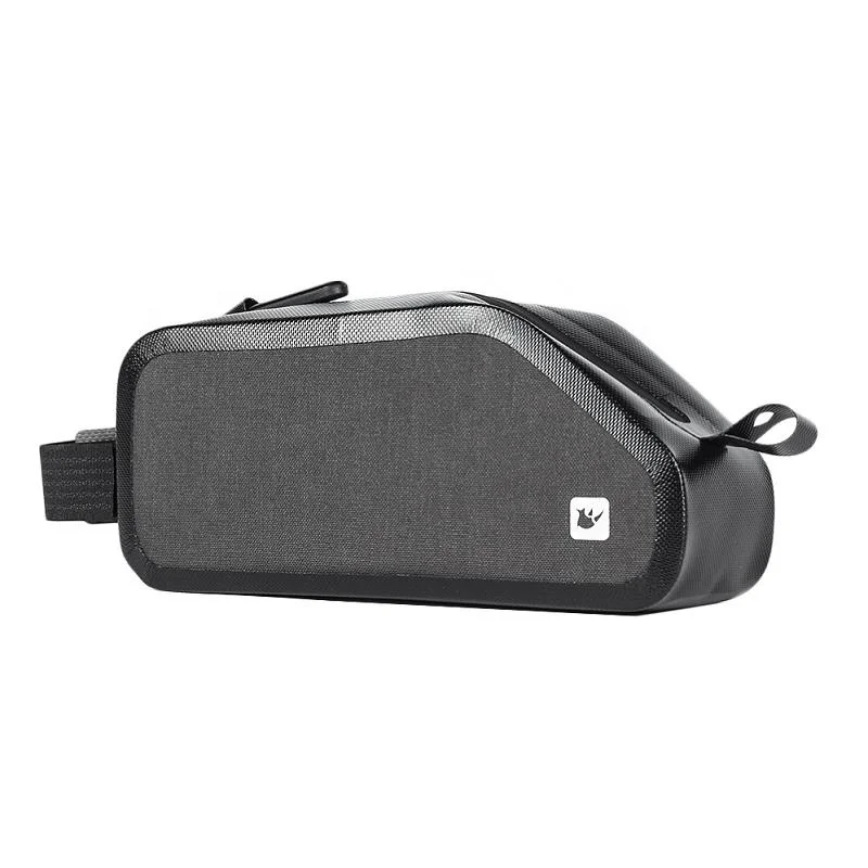 

RHINOWALK Waterproof MTB Bike Top Tube Frame Bag Travel Bicycle Frame Pack Upper pipe bag -Amazon hot selling, Black and grey