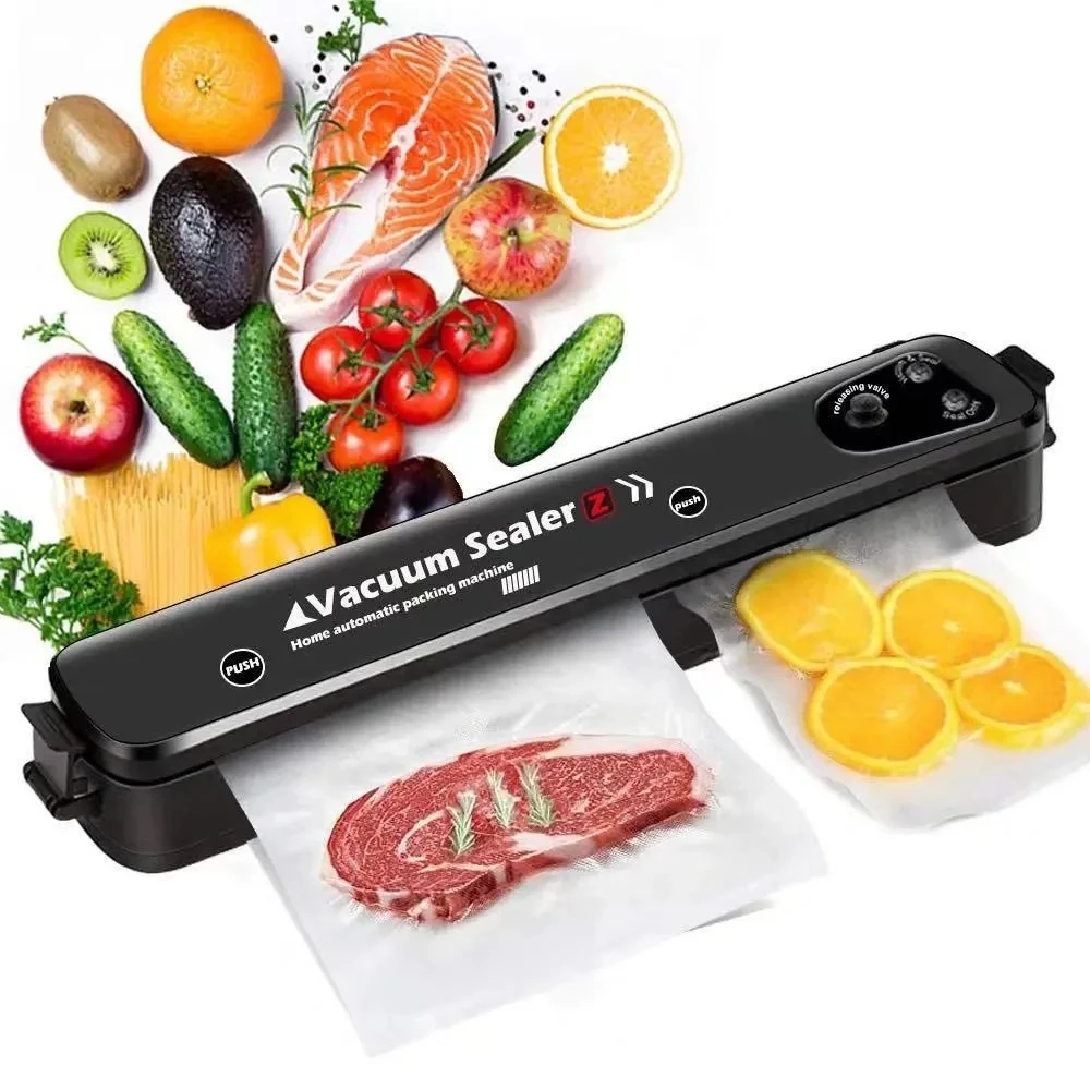 

Wholesale electric Household Home Automatic Portable Kitchen Sealing Packaging Food Saver Vacuum Sealer Machine