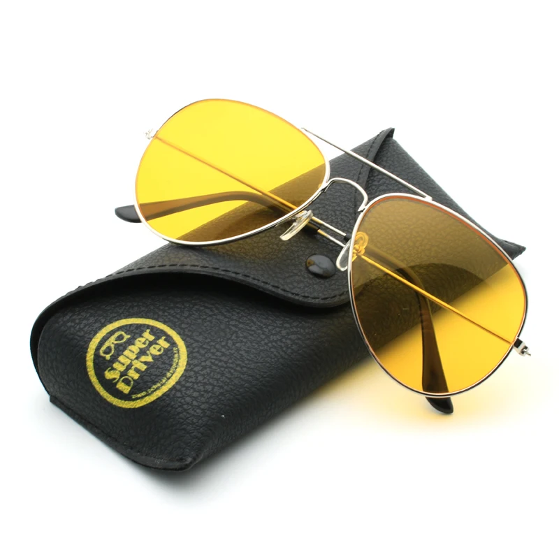 

Hot selling Yellow 3025 cheap sun glasses night driving glasses night vision glasses for men and women