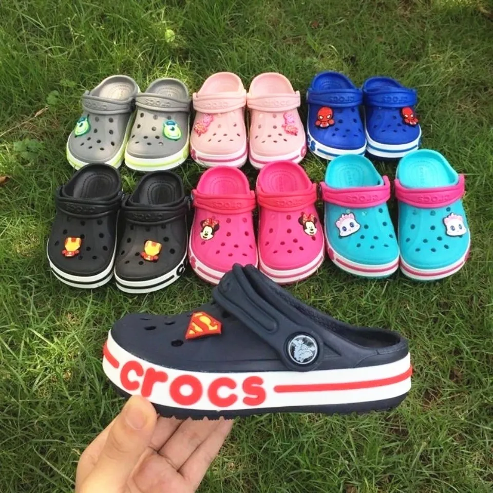 

2021 New Fashion Children's Clogs EVA Cartoon Kids Clog Sandal Breathable Kids Garden Shoes Kids Slippers, Custpmized color