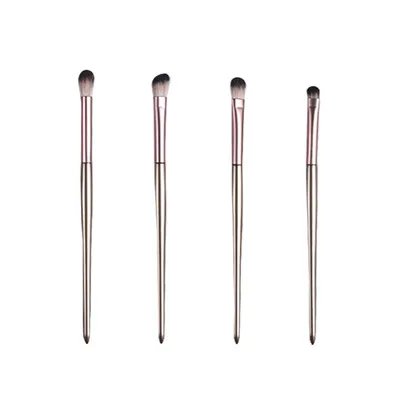 

4 eye Original Point Shader Eye shadow brushes soft bristles eye smudge portable brush pack beauty tools makeup brush set