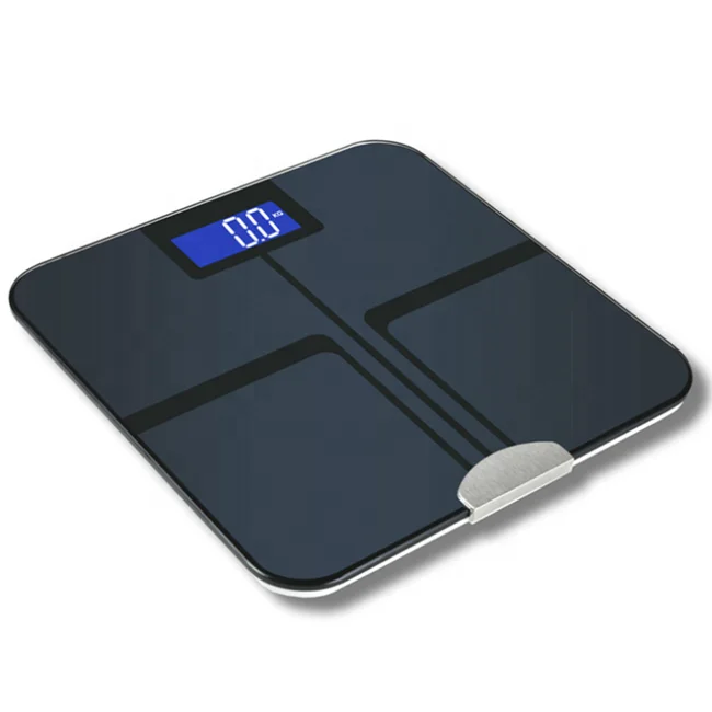 

OEM BT/WIFI body fat scale bathroom digital weighing scale share SDK Customizable LOGO, Black white