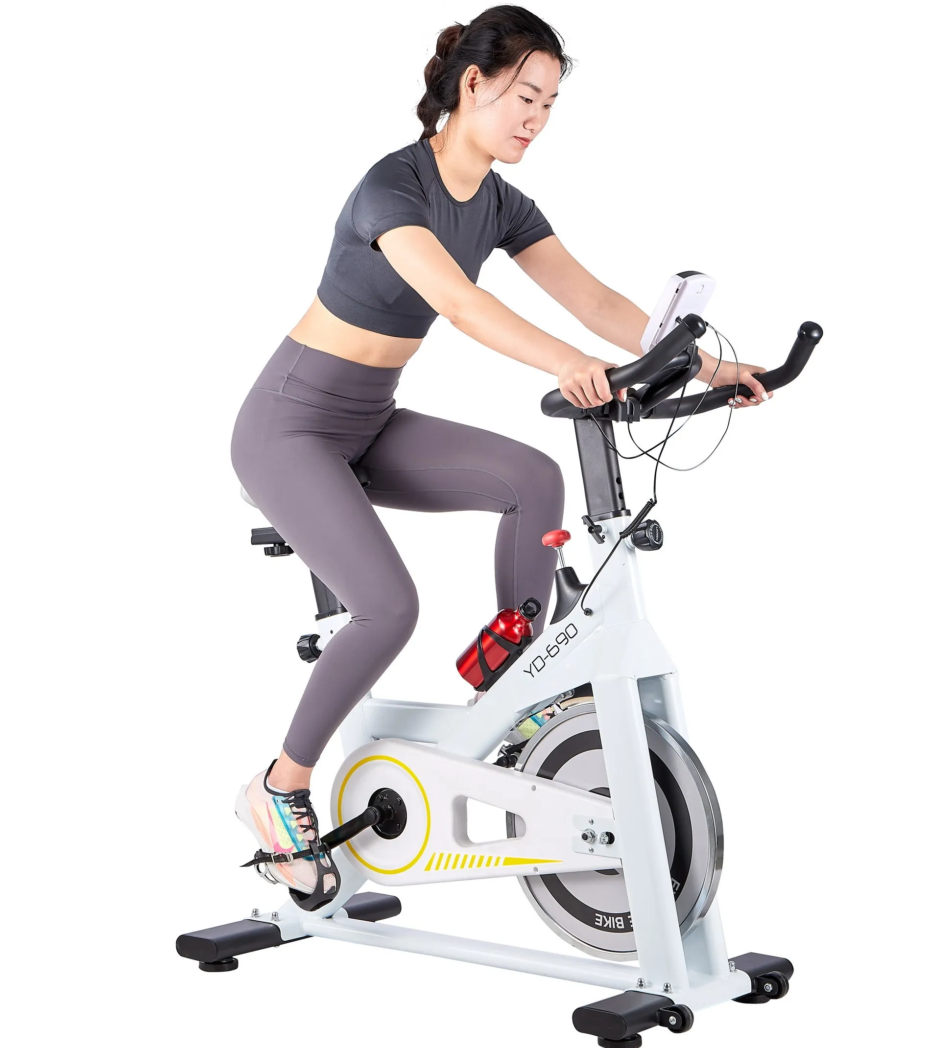 

Hot Sale Indoor Comercial Fitness Spin Bike Cycle Exercise Machine Home Gym Spinning Bikes With Screen