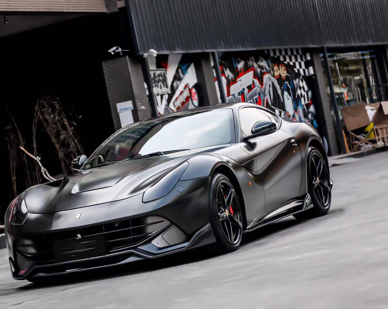 

Satin Matte Black Car Wrap Vinyl Weather ability Car Sticker Film for Car Protection