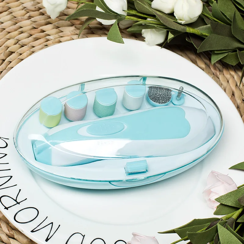 
Top Quality 4 Working Models Led Lights Low Noise Baby Nail Clipper File Nail Trimmer 