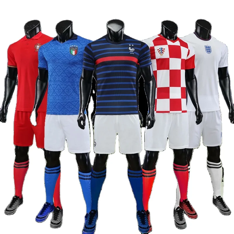 

Custom Design 2021 international germany portugal italy england turkey spain russia euro cup soccer jersey