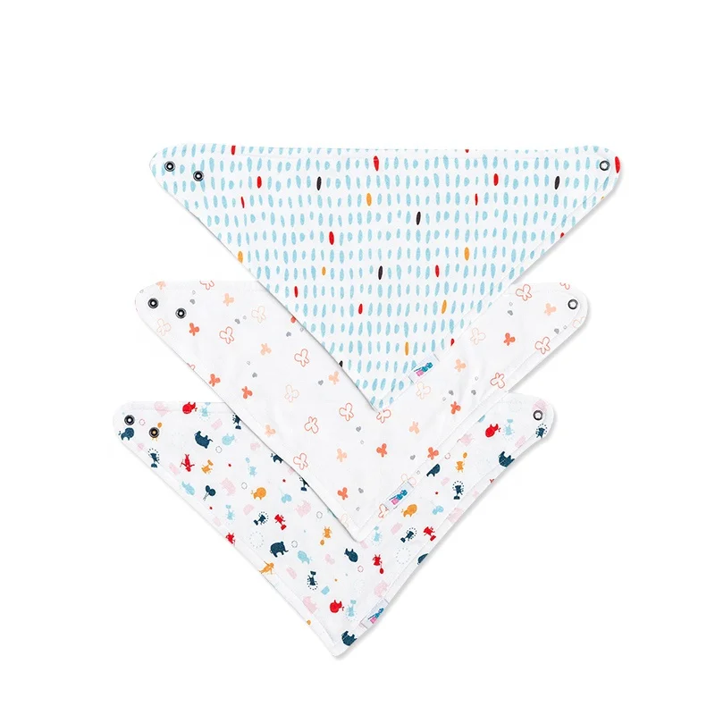 
Attractive Price New Type Infants Muslin Baby Bibs Organic 