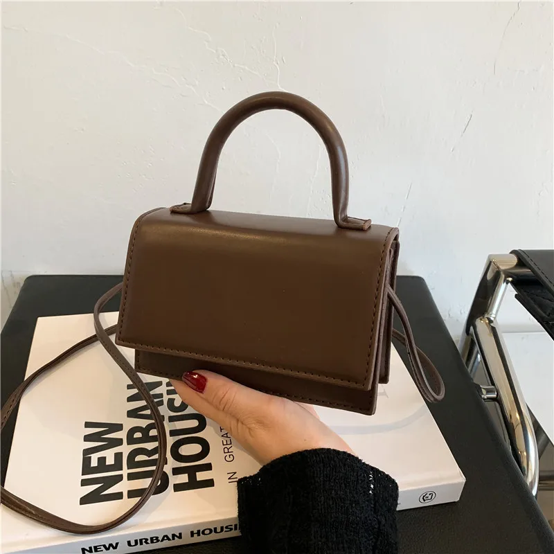 

Wholesale New Trending Women leather Mini Custom Shoulder Crossbody Bags Small Messenger handbags ladies designer purses, 4 colors
