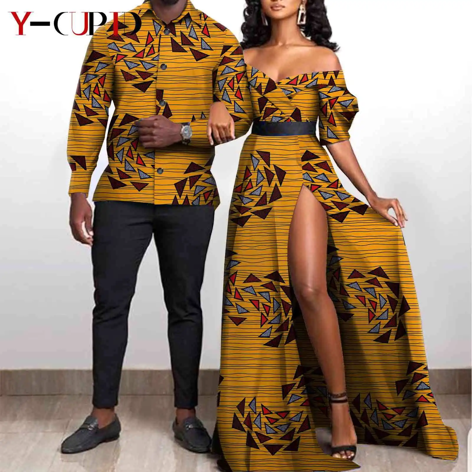 

Comfortable Matching Yulong Outfits Professional Women Clothes Coftan Valentine's Dubai Dresses Couples Fashional Clothing, Pink,white