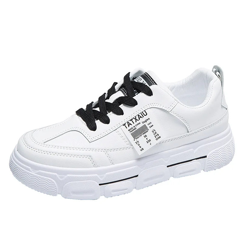 

New Arrival Sneakers Women Shoes Casual White Platform Sneakers Shoes, As shown in figure
