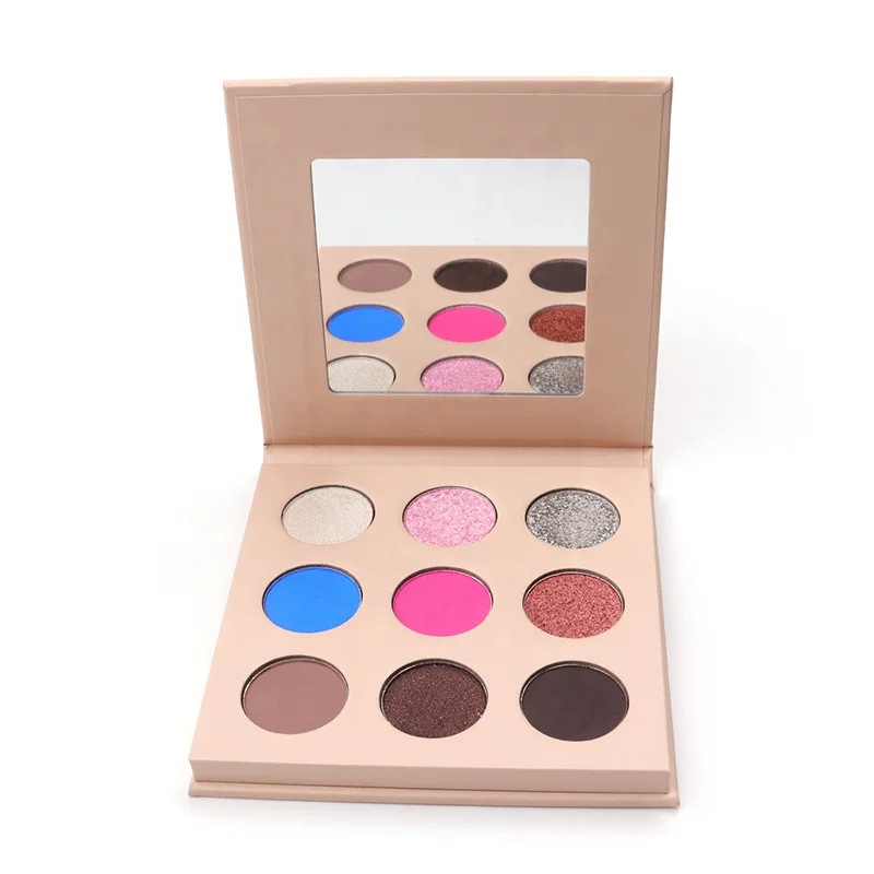 

Vegan makeup 9 pan colors eyeshadow palette