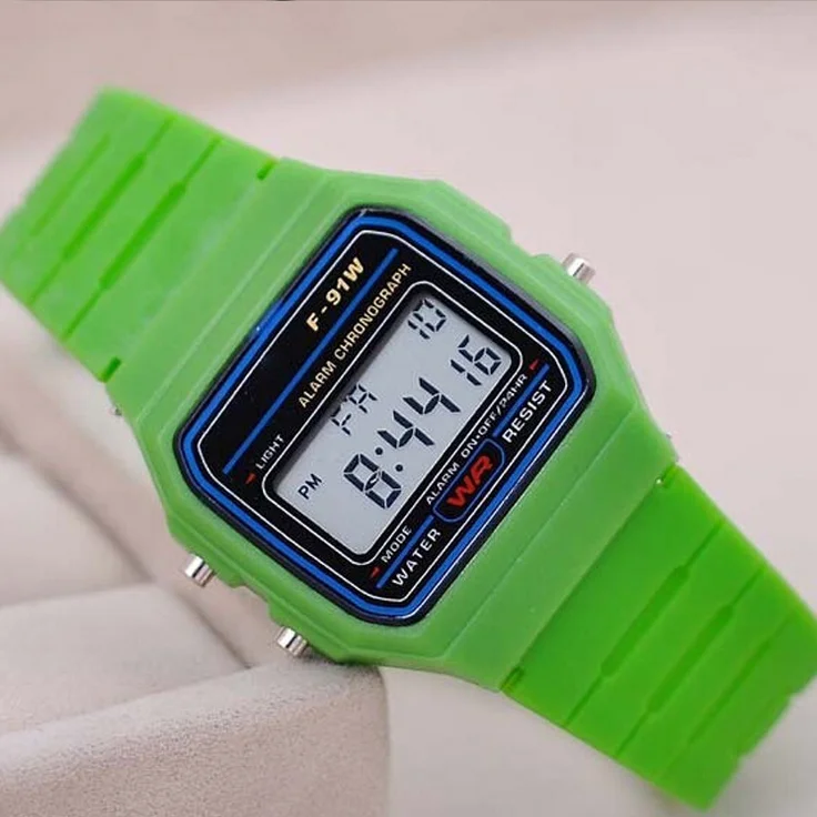 

NO MOQ plastic strap band unisex watch