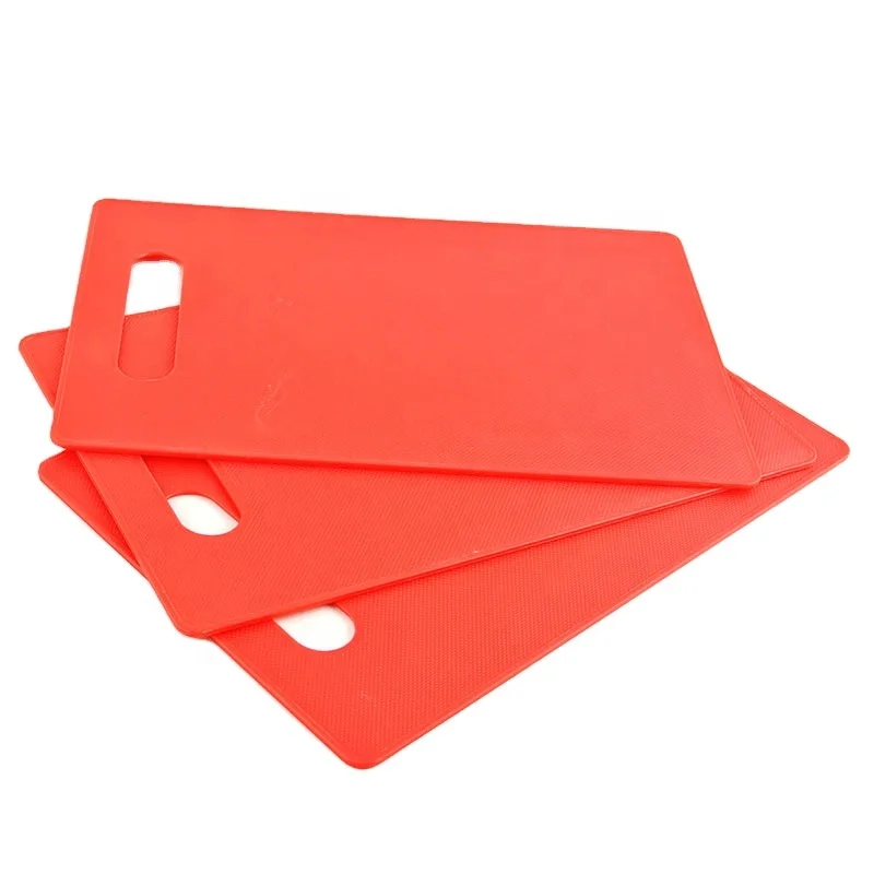 

Red Color Ultra Thin Red Plastic Cheese Board Cutting Board