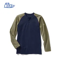 

FR Men's Two-Tone Henley T-Shirt