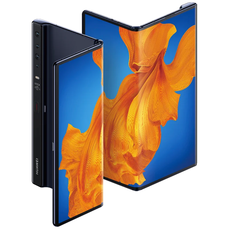 

HUAWEI Mate Xs 5G Folded Screen CN Version Kirin 990 5G 8G RAM 512G ROM SoC Android 10 NFC Fingerprint ID Foldable Smart Phones, Interstellar blue
