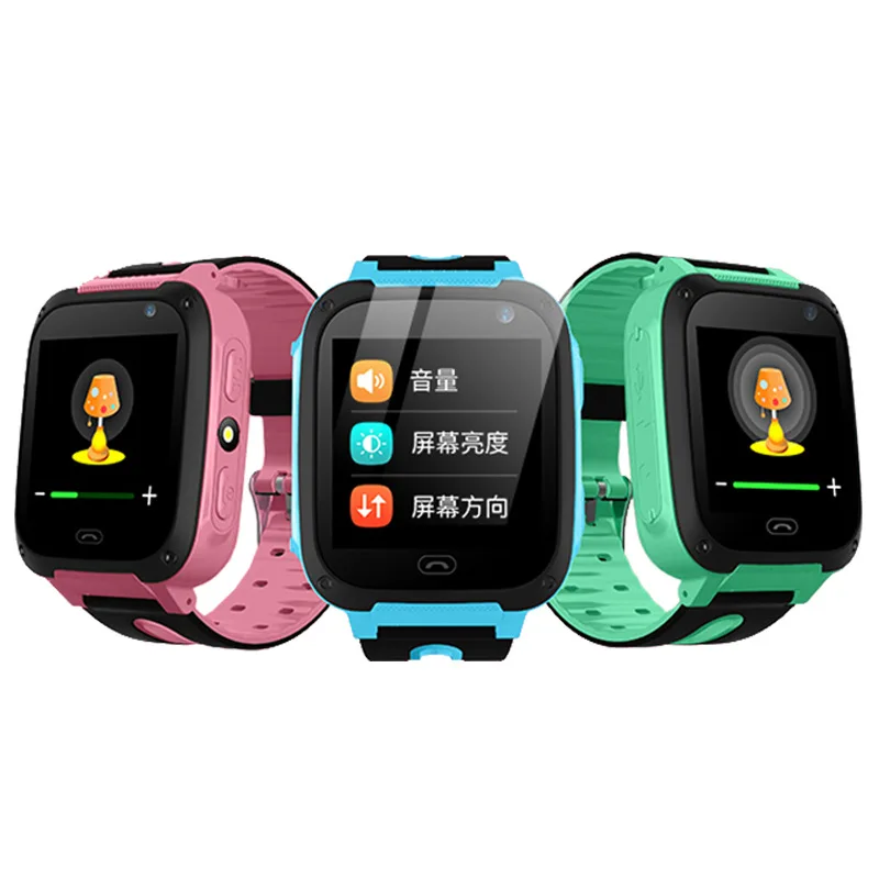 

Children's smart phone positioning touch color screen led watch