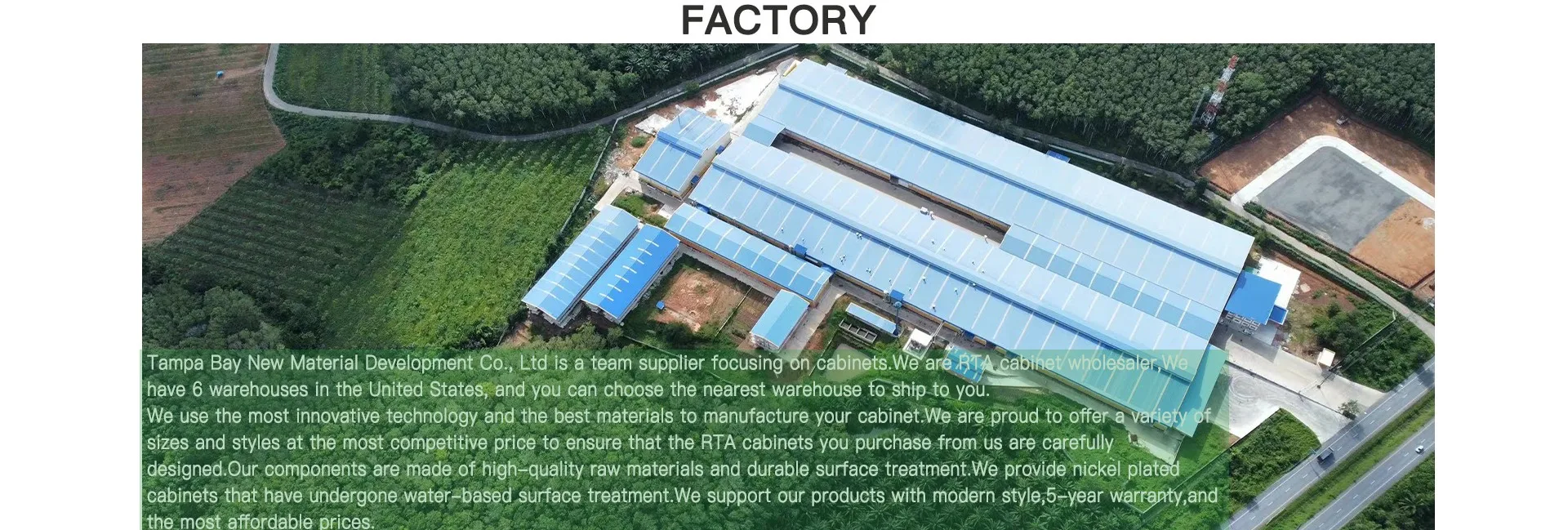 Shanghai Tampa Bay New Material Development Co., Ltd.