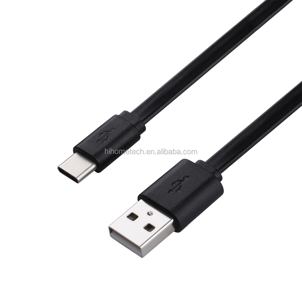 Flat Data Cable Usb C To Mini Displayport Cable Usb2.0 Type C Data