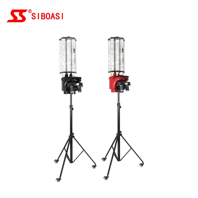 

High quality badminton shuttlecock machine for training, Black