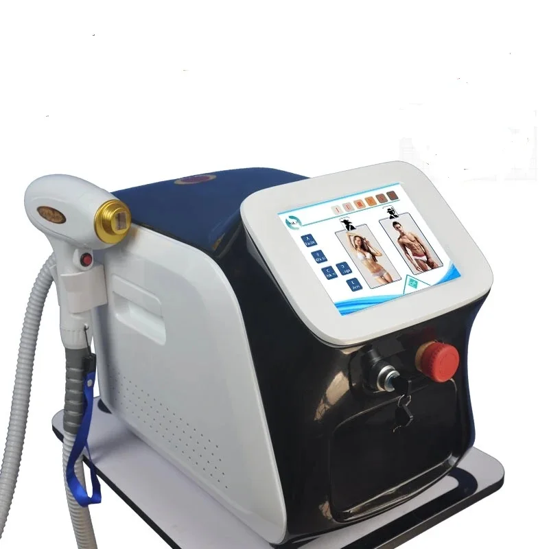 

808nm diode laser hair remover epliator skin rejuvenation skincare tools diode laser hair removal machine with 755 808 1064nm