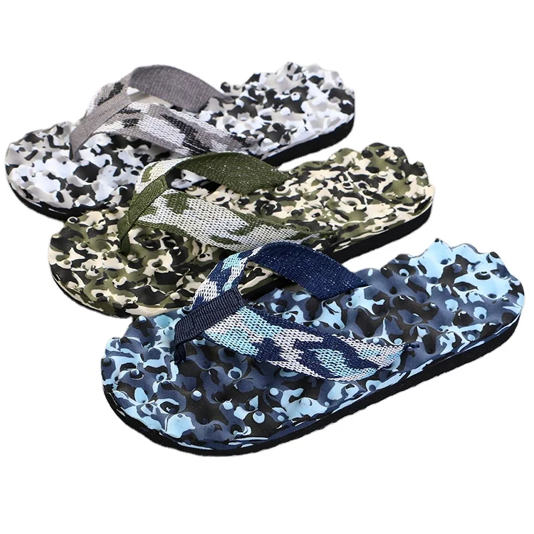 

colors Comfortable Camouflage Slippers Cheap Eva Flip Flops for men