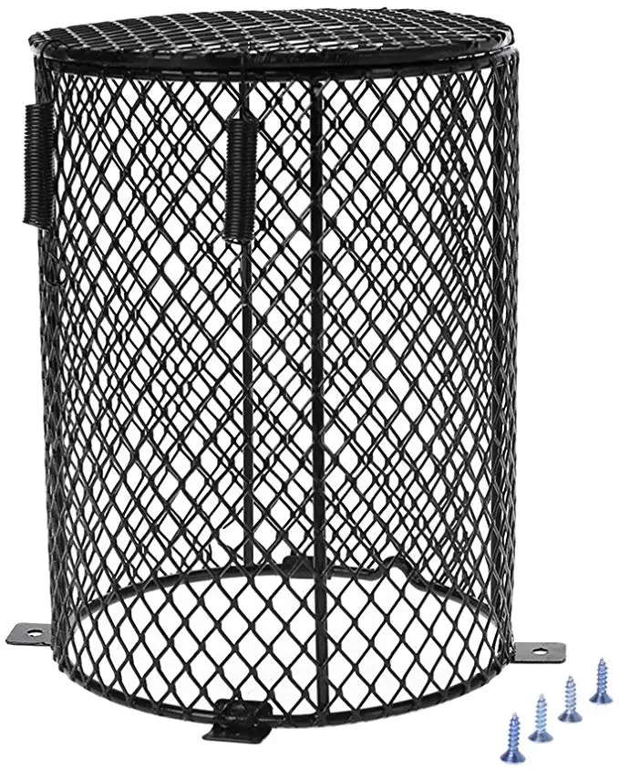 Reptile Basking Lamp Guard Bulb Cage Light Ceramic Vivarium Heat Safety