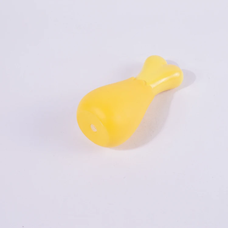 

Best Selling Pet Simulation Chicken Leg Toy Round Chicken Leg Sound Bite Resistant Pet Toy, Picture color