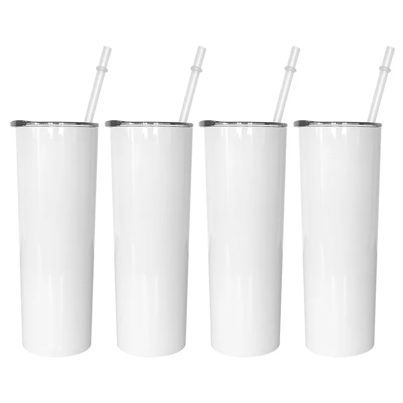 

Amazon top seller double wall stainless steel vacuum insulated 20oz sublimation skinny tumbler with straw