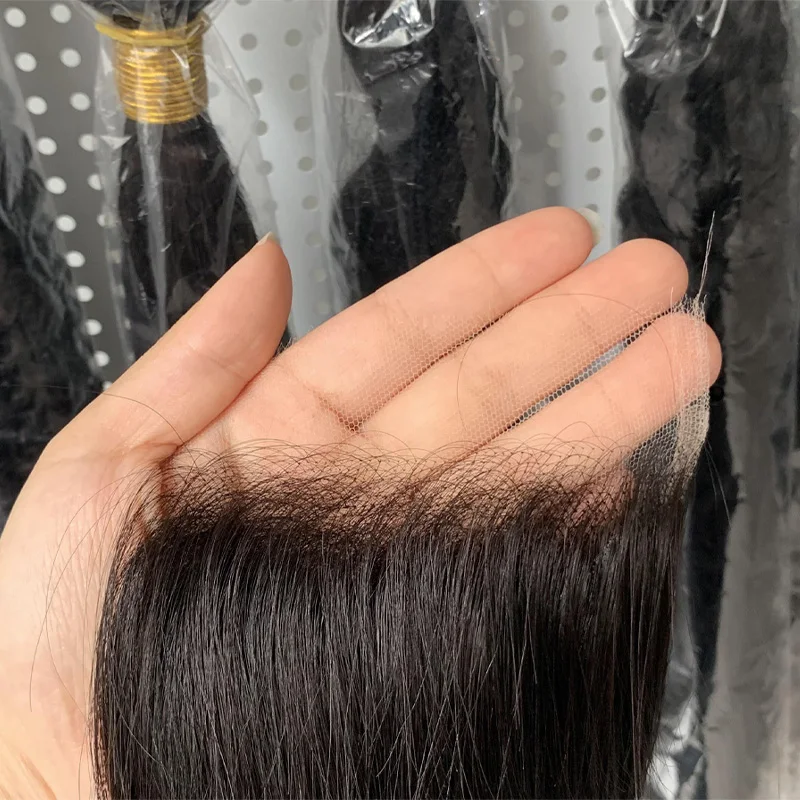 

Hot Selling 100% Human Virgin Hair13x4 Transparent Lace Frontal Raw Cuticle Aligned Brazilian Hair Frontal