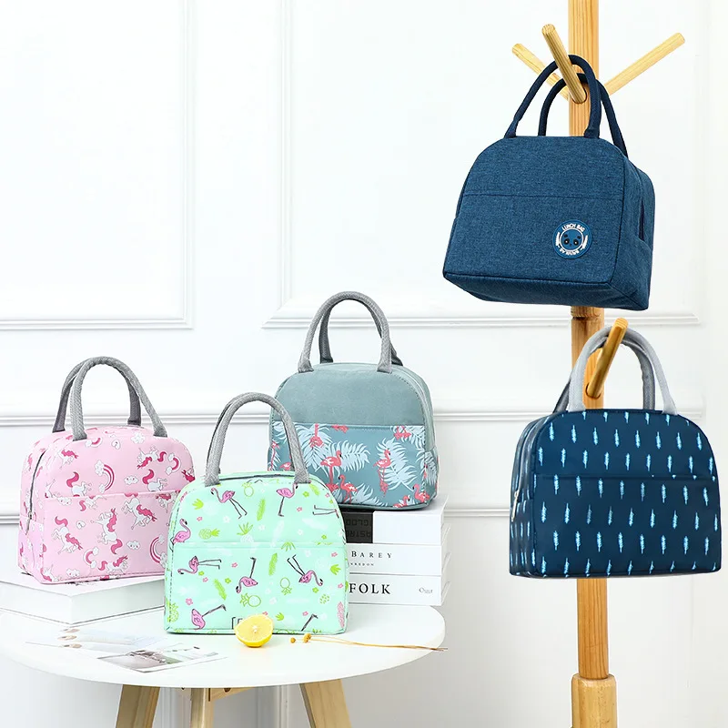 

Custom logo High quality insulated food bag Women thermal foil tote cooler bag