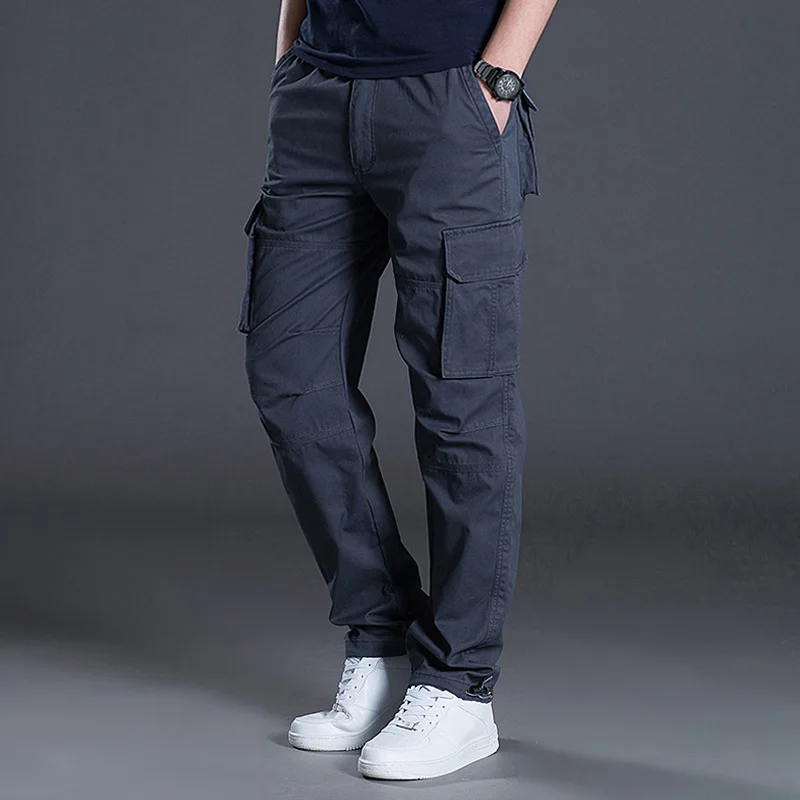 

OEM Customized mens trousers High quality cargo 2022 Causal style chino pants