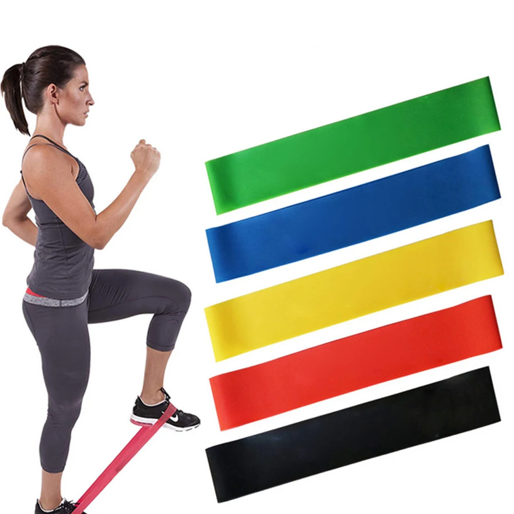 

FunFishing Adjustable Fitness Woven Resistance Band Yoga Elastic Ring, Customized color