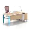 High tech E1 MFC large modern office desk executive
