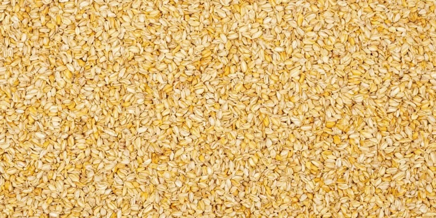 Farmers harvesting sesame plants manually