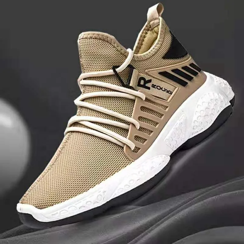 

Zapatillas Deportivas Mesh Breathable High Quality Fashion Outdoor Men Sports Shoes, Black,white,yellow