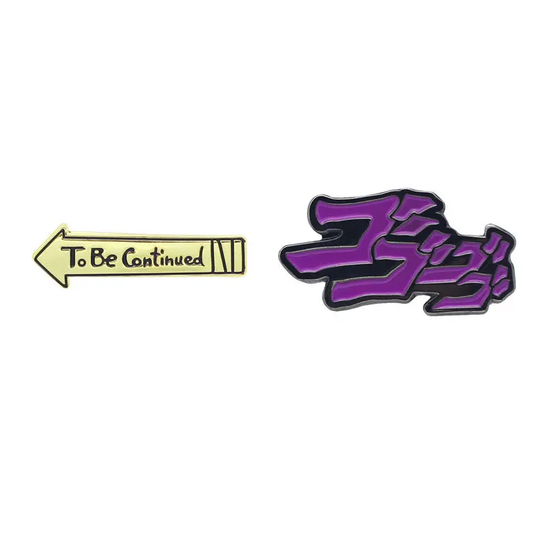 

Anime Jojo's Bizarre Adventure Pin Alloy Enamel Pins for Fans Cosplay