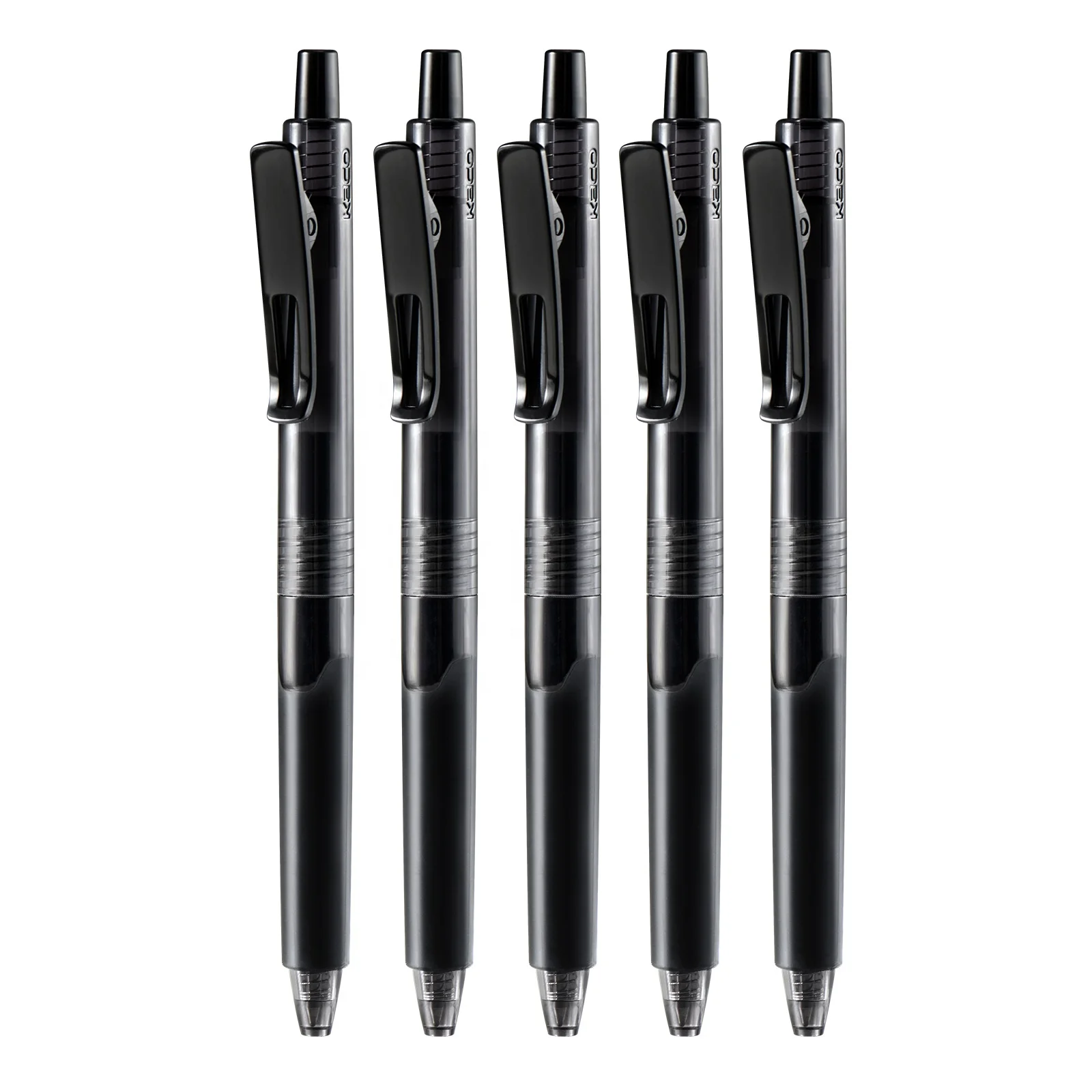 

RTS KACO K9 Gel Ink Pens Black Color 0.5mm Fine Point Pen Set Retractable Refillable Office School Supplies Stationery