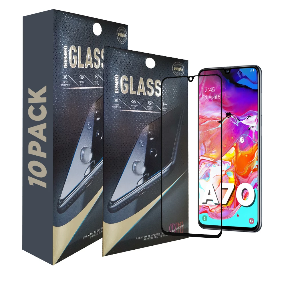 

10 in 1 3D 9H High Clear Tempered Glass Screen Protector For Samsung A70
