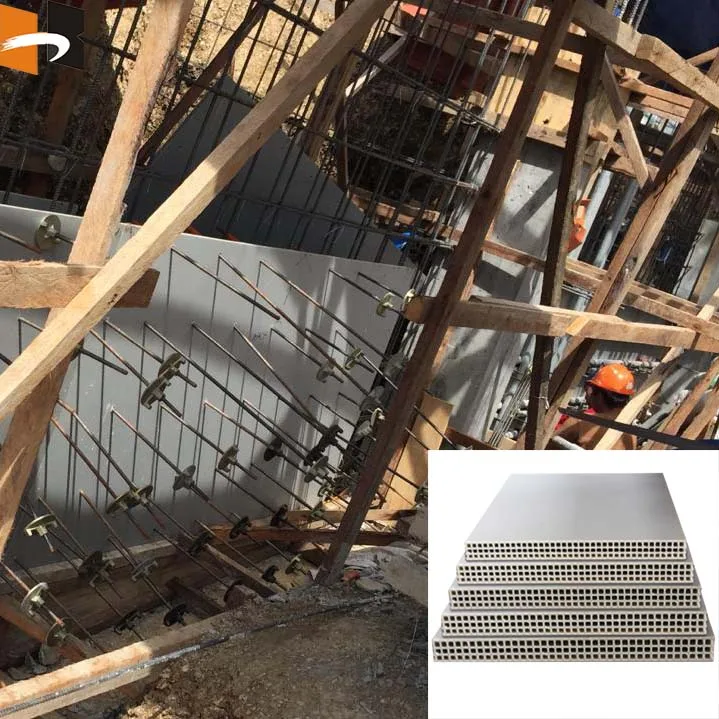 
Construction High Density Concrete Wall board Hollow Plastic Formwork 