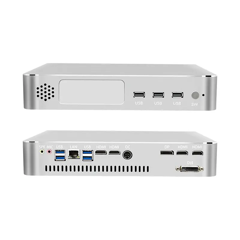 

Gaming Mini PC Desktop Level i7-9700F GTX1050TI 4G GTX1650 4G GPU Win10 Micro Computer WiFi 2*HD-MI 2.0 DVI DP AC WiFi