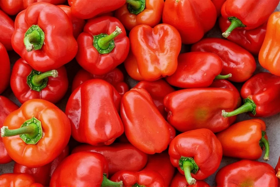 Scoville scale illustration showing paprika's position relative to other common spices and peppers