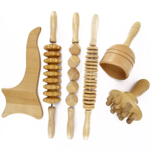 

Other Massager Roller Stick Products Wood Therapy Eliminate Fat Cellulite Dredge Lymphoid Wood Massage Tools