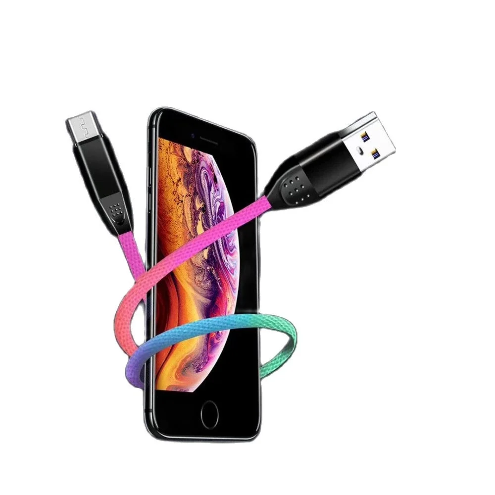 

Color USB Type C Cable Fast Charging USb C Cables Type-c Data Cord For Samsung S9 Note 9 Huawei P20 Pro Xiaomi 1m, Black red blue gray