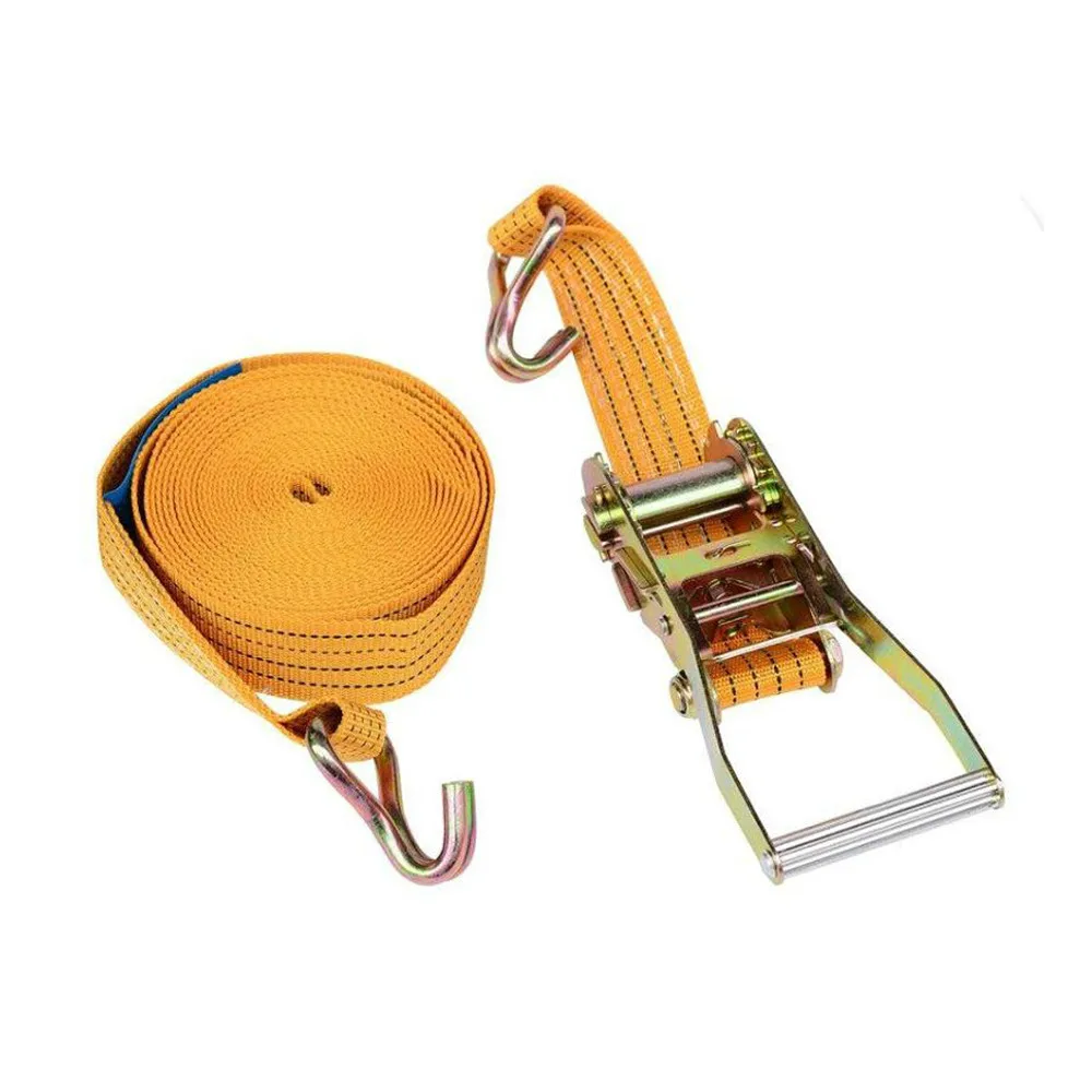 TIIKERI High Quality Truck Car Cargo Lashing Straps ratchet axle tie down straps Heavy Duty Cargo Lashing Straps