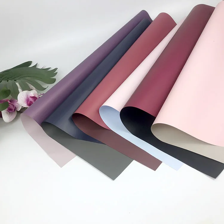 

Inunion Waterproof Florist Fresh Flowers Bouquets Tissue Wrapping Paper Multi Colors Gifts Packaging Flower Wrapping Paper