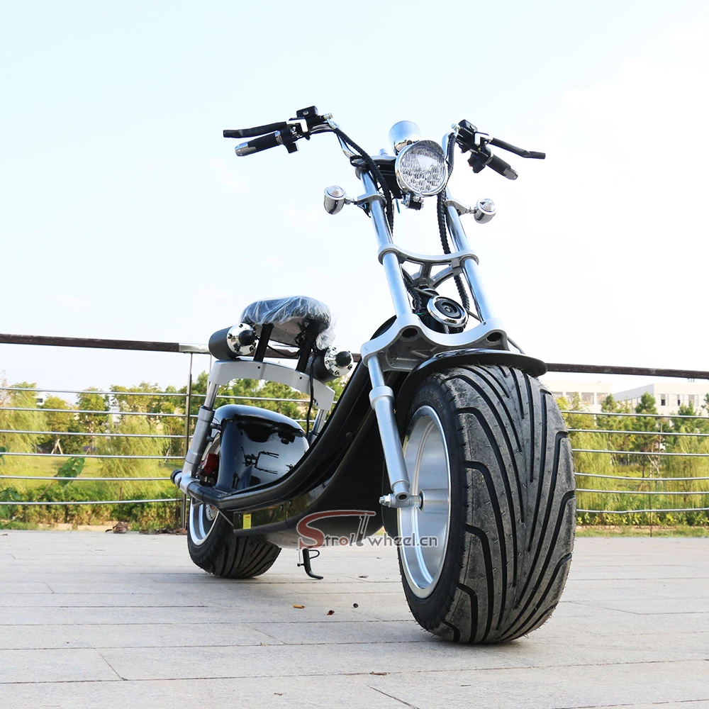 

electric scooter chopper 2000W Motor 12 inch wheel citycoco motorcycle electric scooter, All