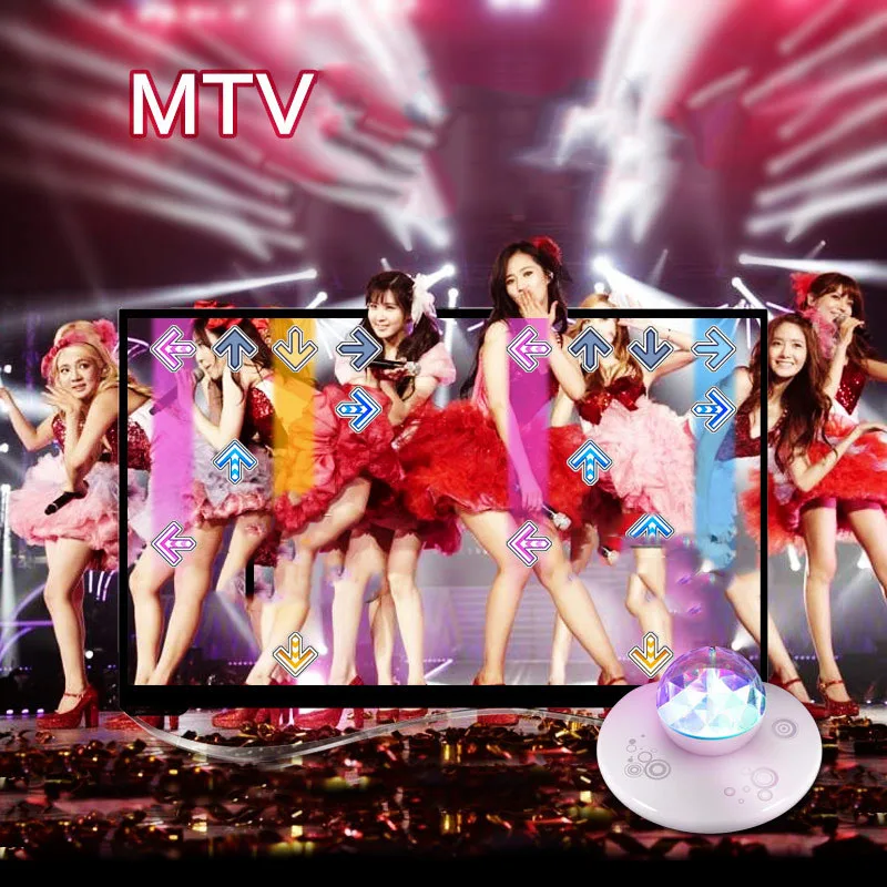 
Double dance mat wireless Dual-purpose dancing machine Somatosensory HDTV game console 