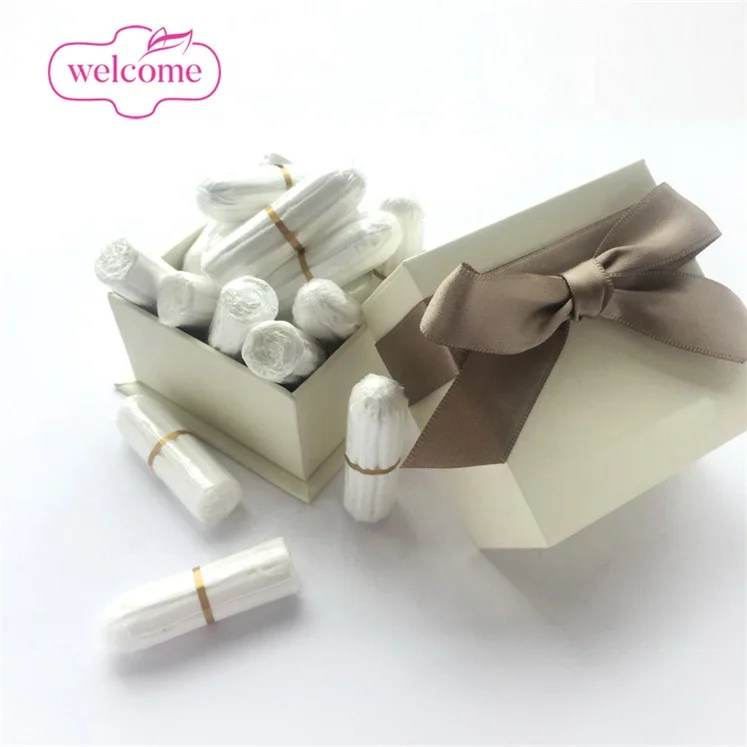 

Light Regular Super Absorbency Feminine Hygiene Tampon Unbleached Cotton Tampon